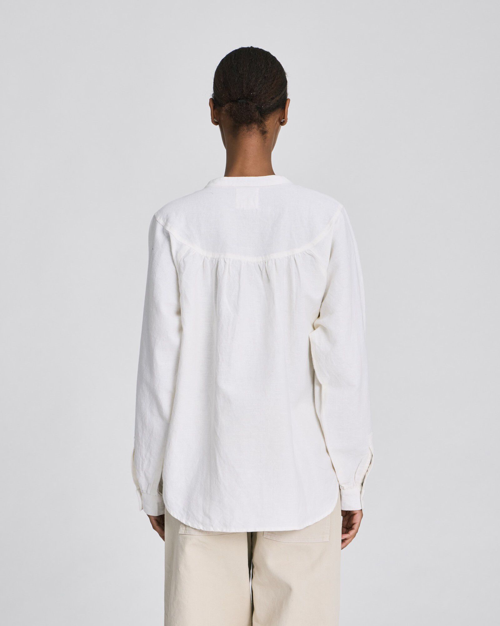 Olivia Raglan L/S Canvas Shirt GOTS