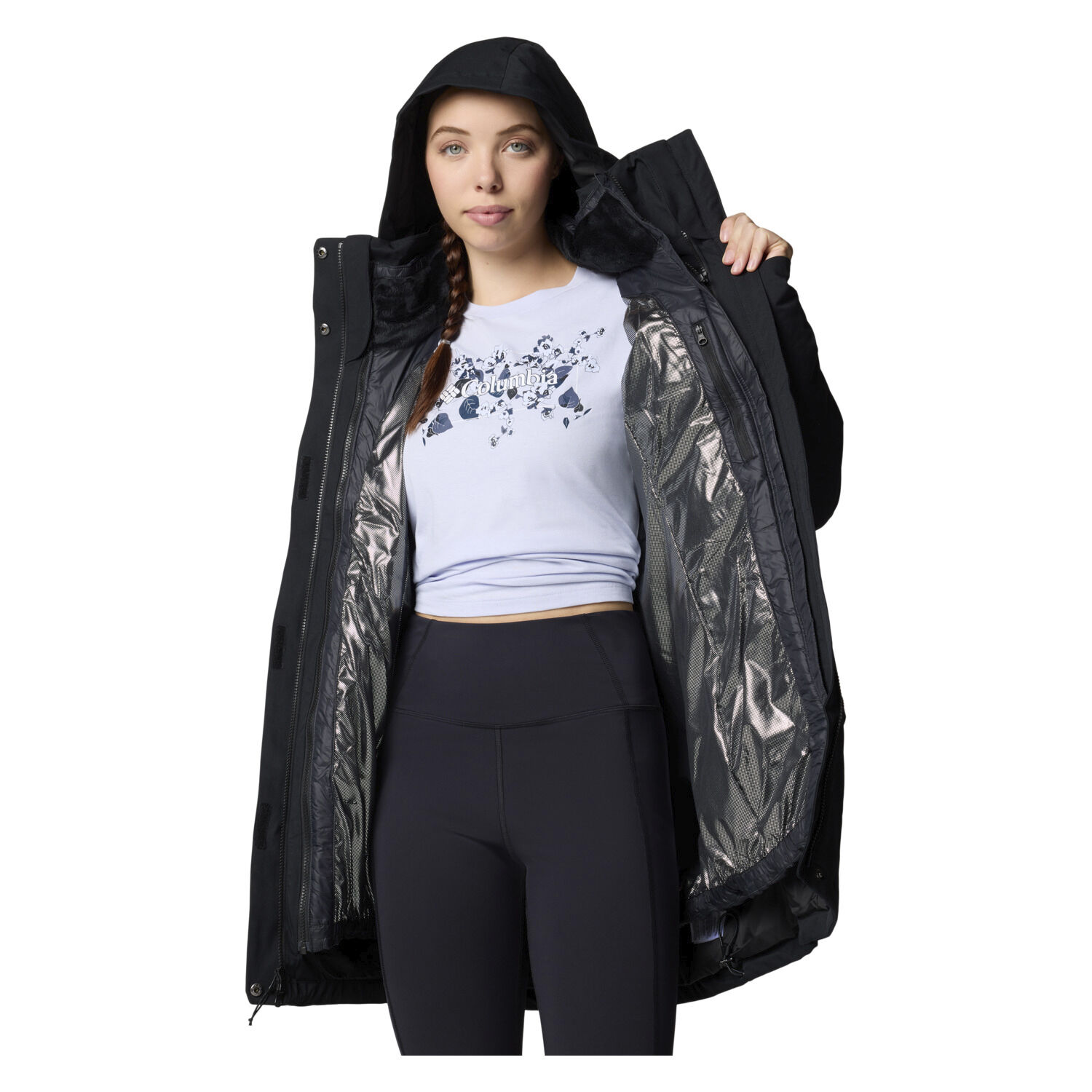 Columbia Pulaski II Interchange 3-i-1 vinterjakke, dame