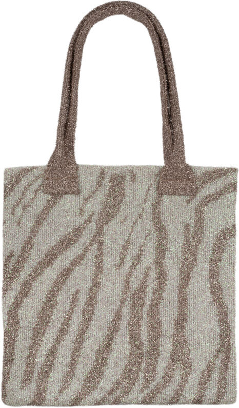 Zebra Glitter Bag