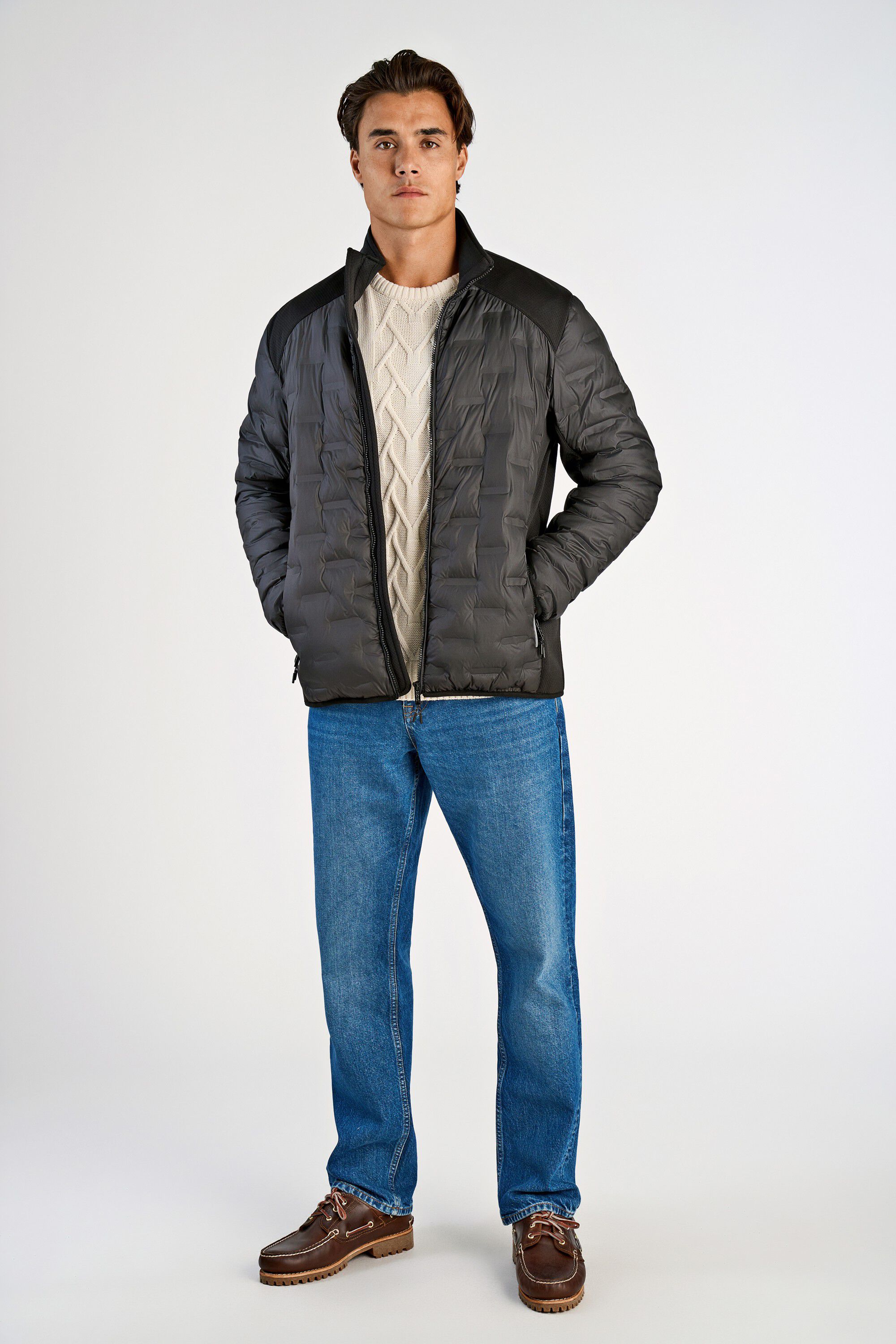 Functional hybrid jacket