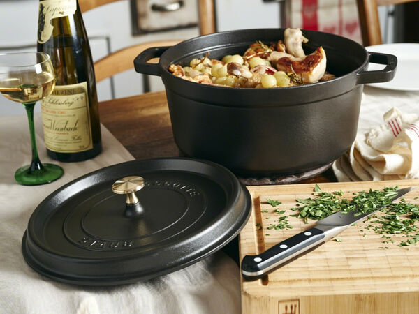 La Cocotte 28 cm sort