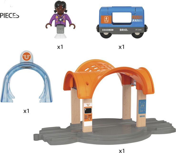 Brio Smart tech Tunnel station