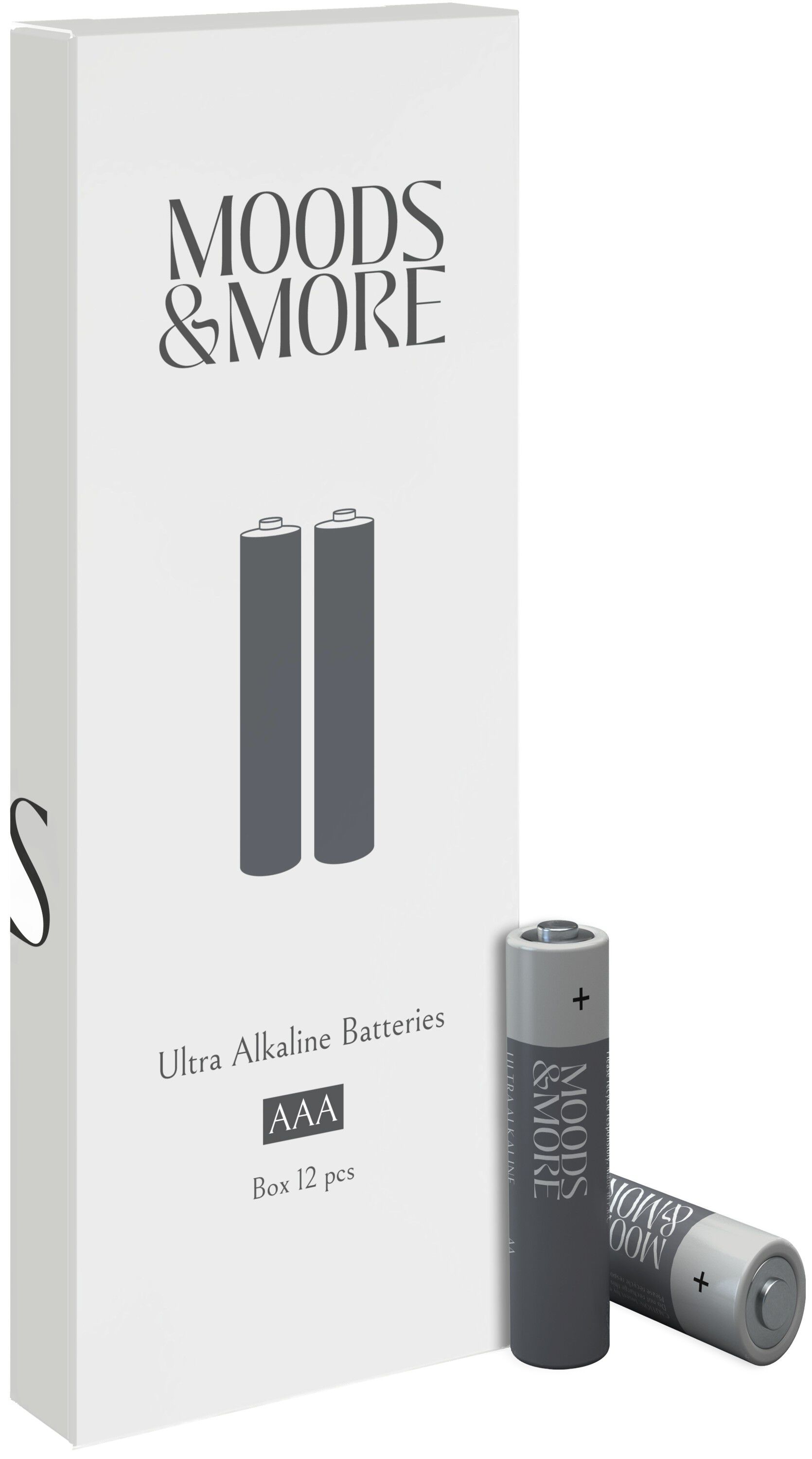 MM AAA Battery, 1,5V, 1000mAh, 12-pack