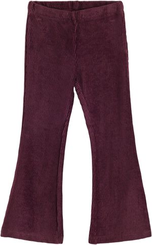 Bekväma leggings i trikåvelour me