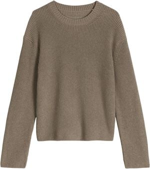 Pullovers, LSL, Round-Neck, Slits