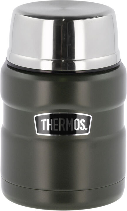 Mattermos Stainless King 470 ml Army Rustfritt stål