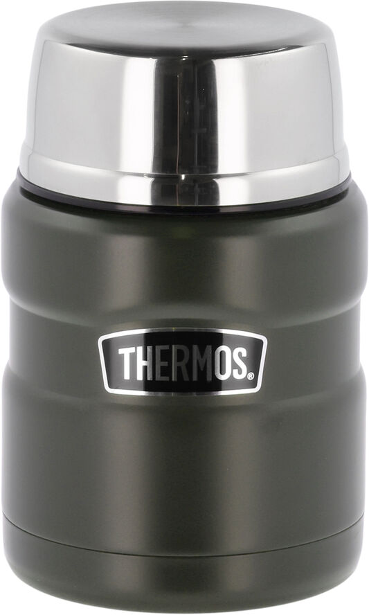 Mattermos Stainless King 470 ml Army Rustfritt stål