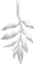 Little Tree of life pendant - Rhodium