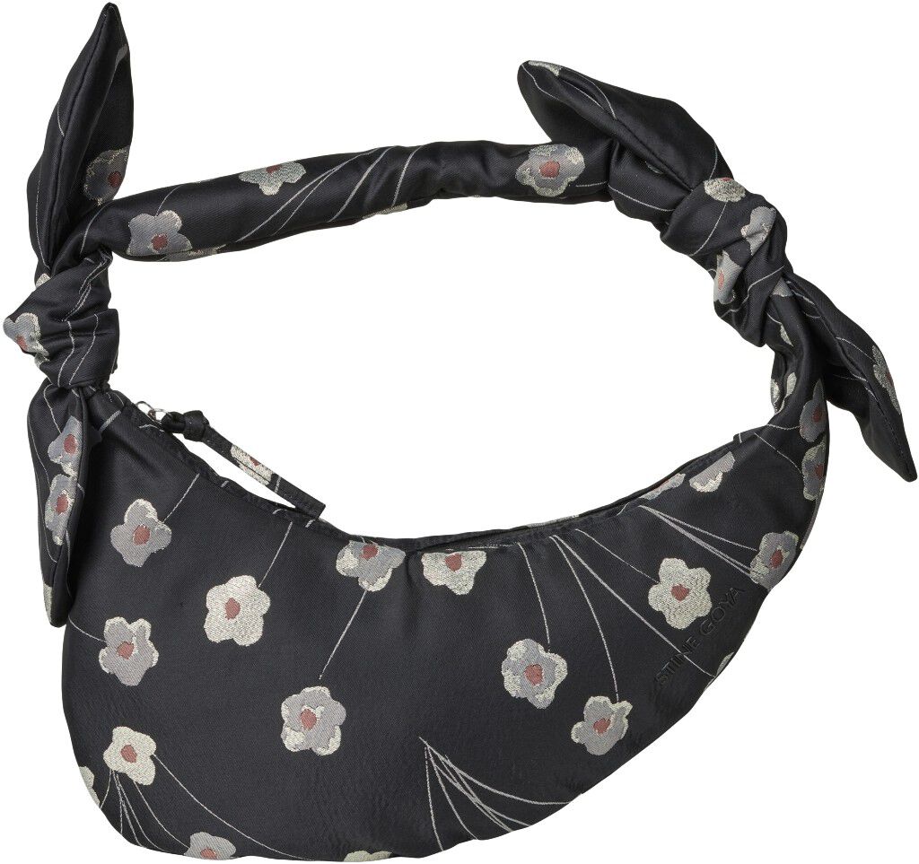 2163 Satchel, Jacquard Knotted Satchel