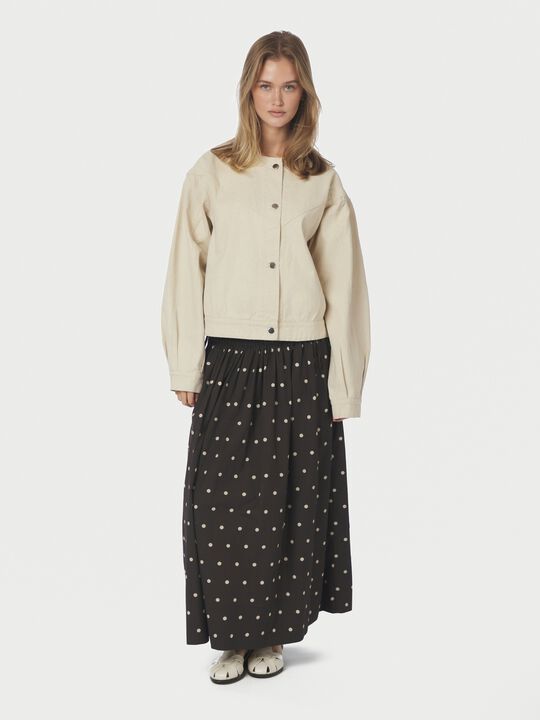Mavis Math Jacket Neo Noir Mavis Denim Jacket - Natural | Magasin.no