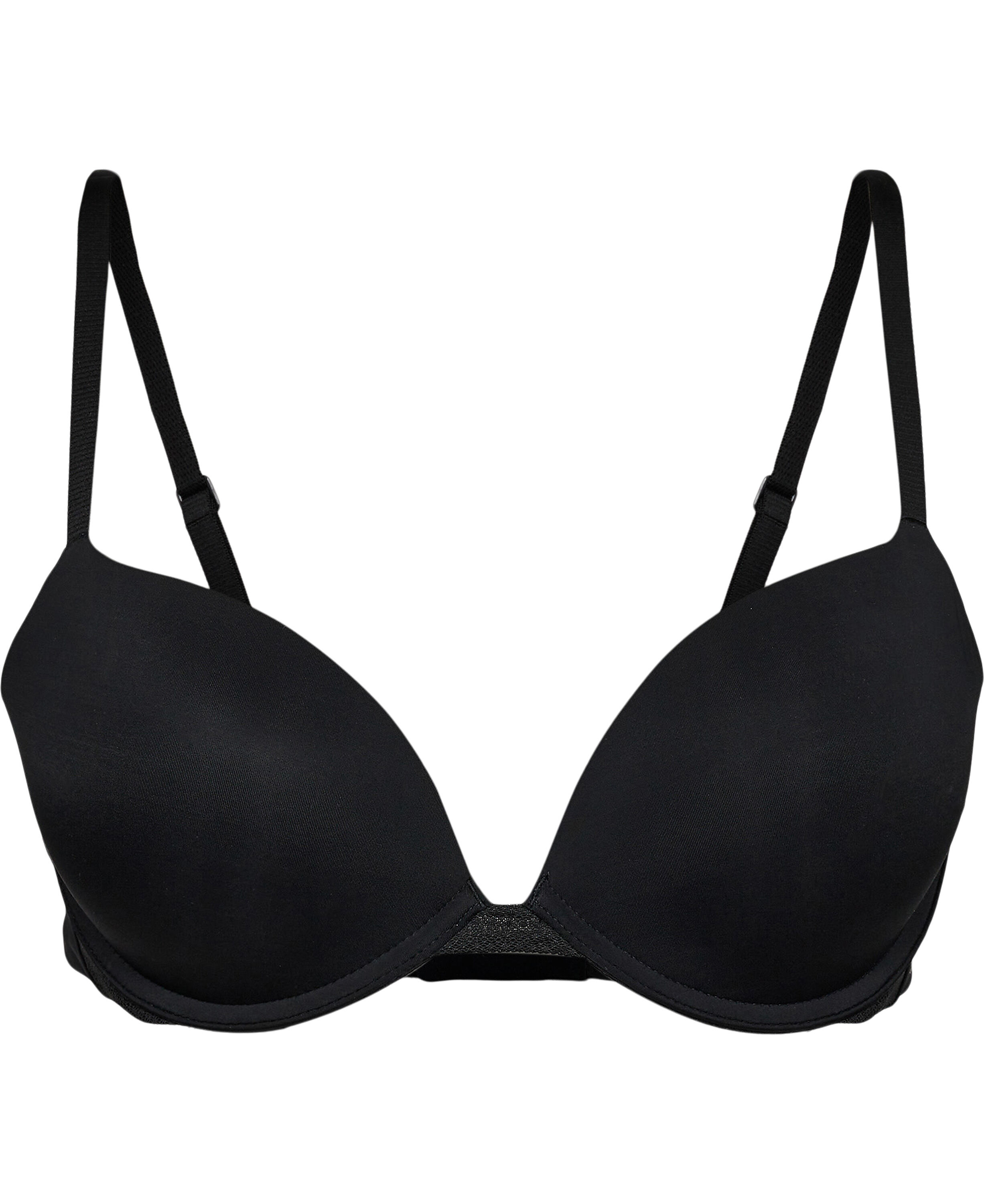 Plunge push-up bra