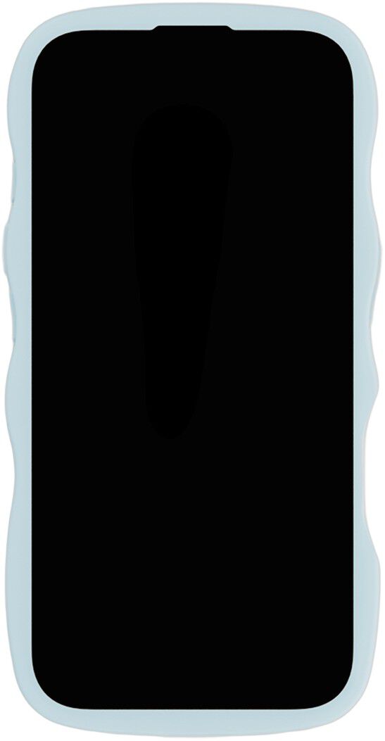 Wavy Case iPhone 16 Mineral Blue/Transparent