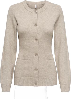 ONLKATIA LS FITTED ONECK CARDIGAN C