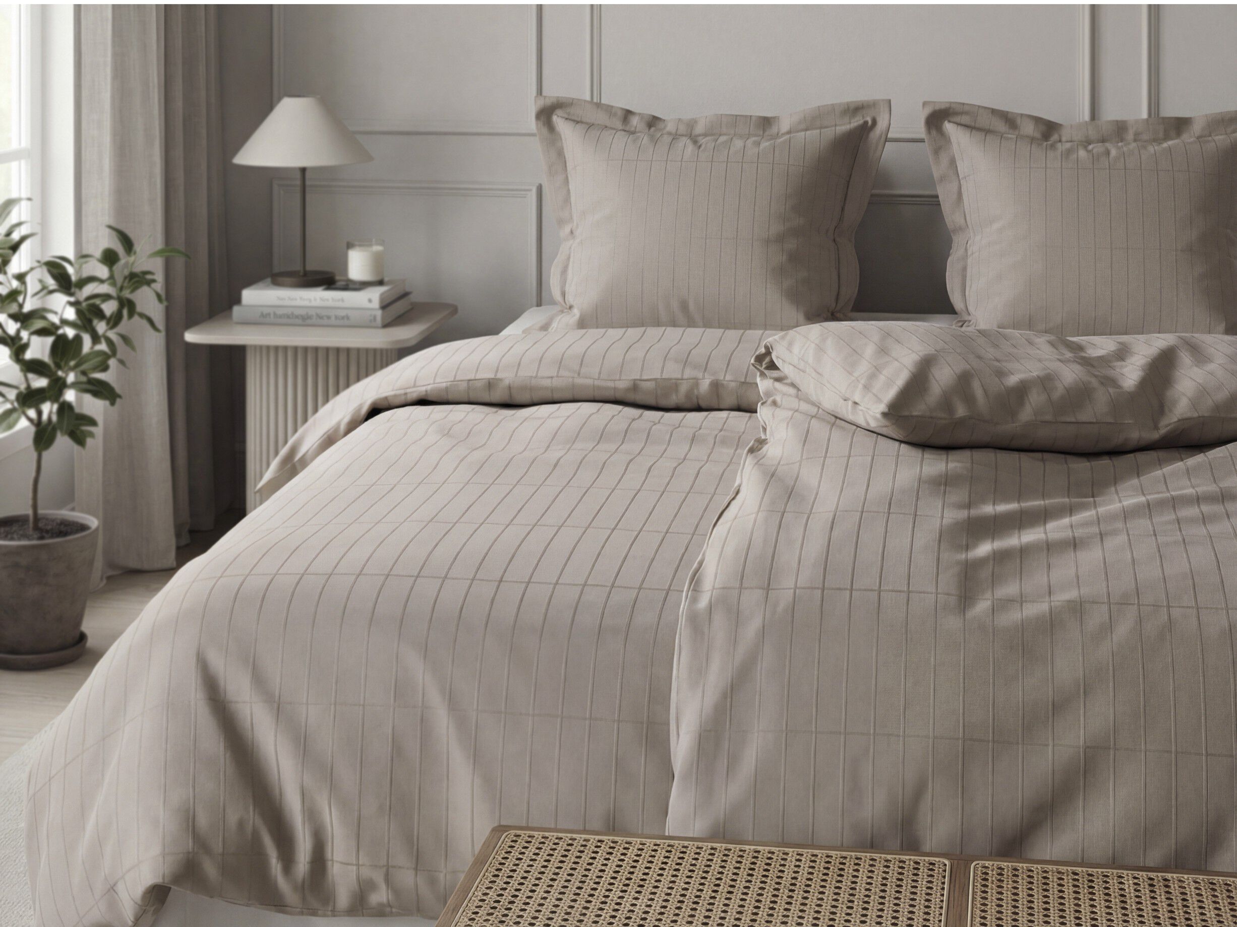Sengesett 140x200 Essence Suite One Opptisk hvit
