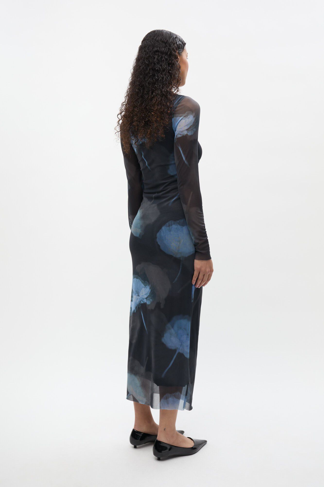 ENLOMOND LS DRESS AOP 7042