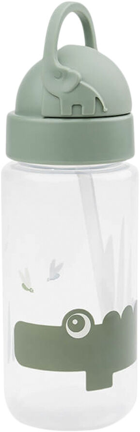 Drikkedunk m/ sugerør Croco Grøn