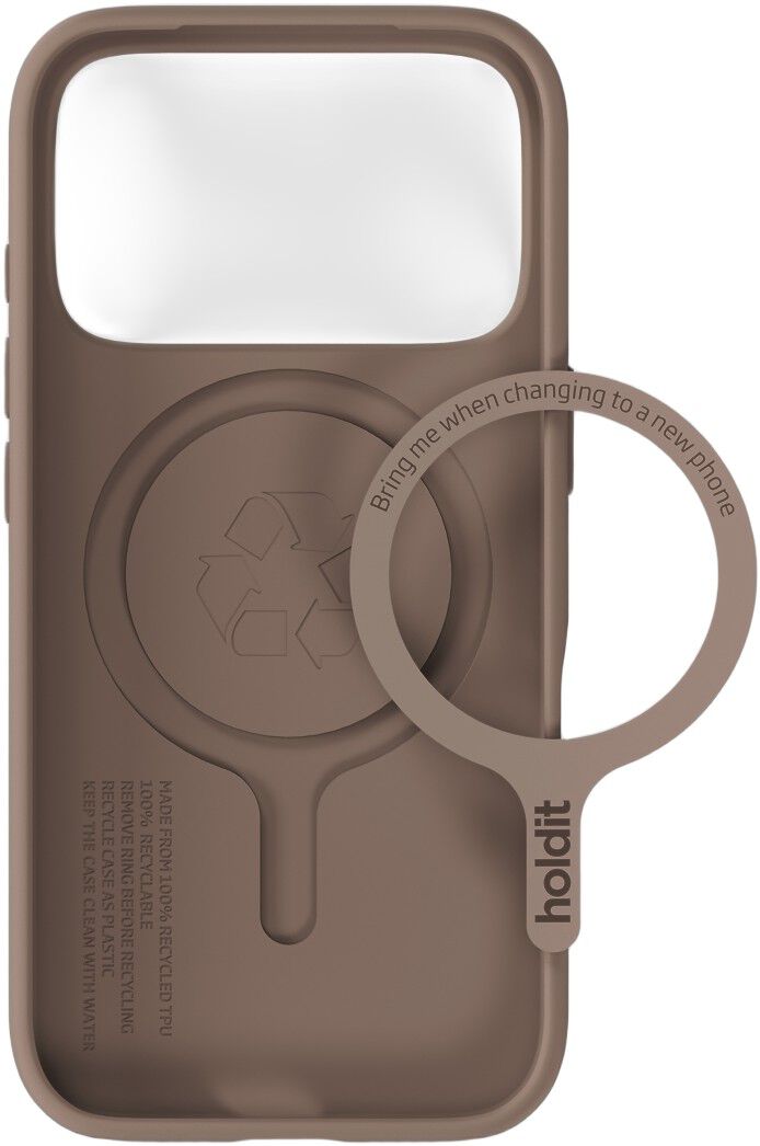 Soft Magsafe Case iPhone 17 Pro Mocha Brown