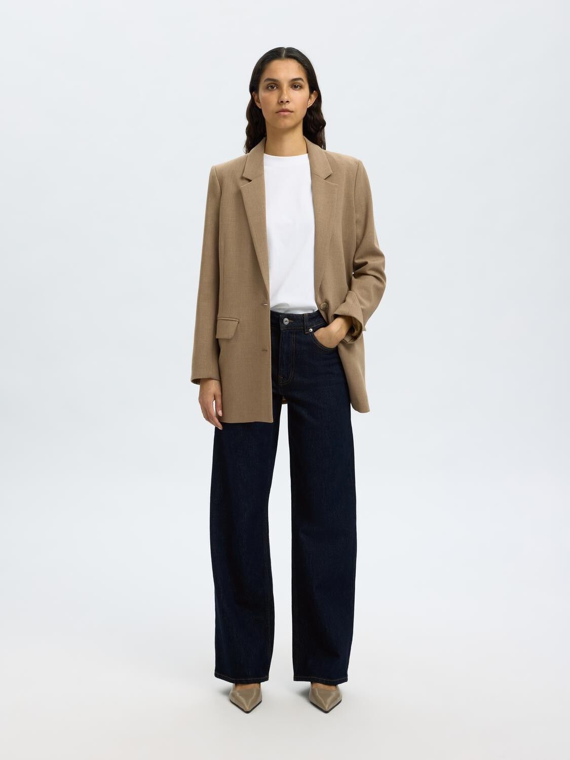 Slwwide Bea-Kori Hw Jeans Noos