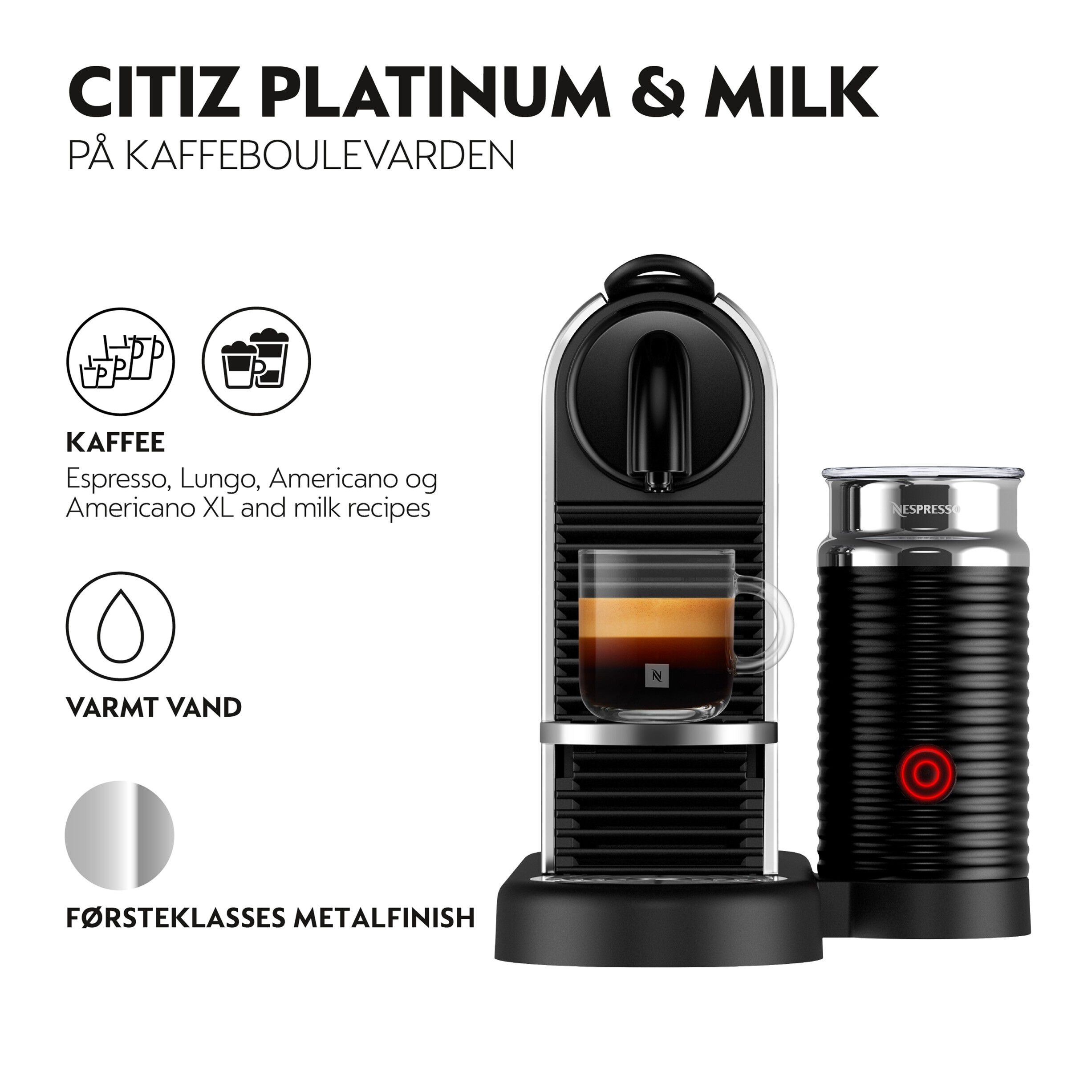 Nepresso Citiz&Milk EN330. M