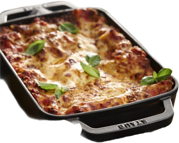 Rektangulært Fad 30 cm støbejern