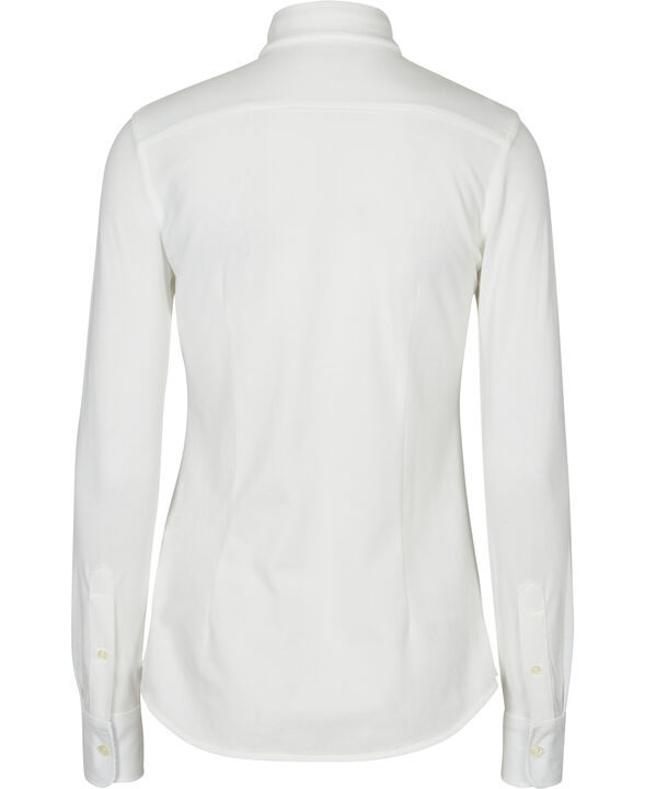 Knit Cotton Oxford Shirt