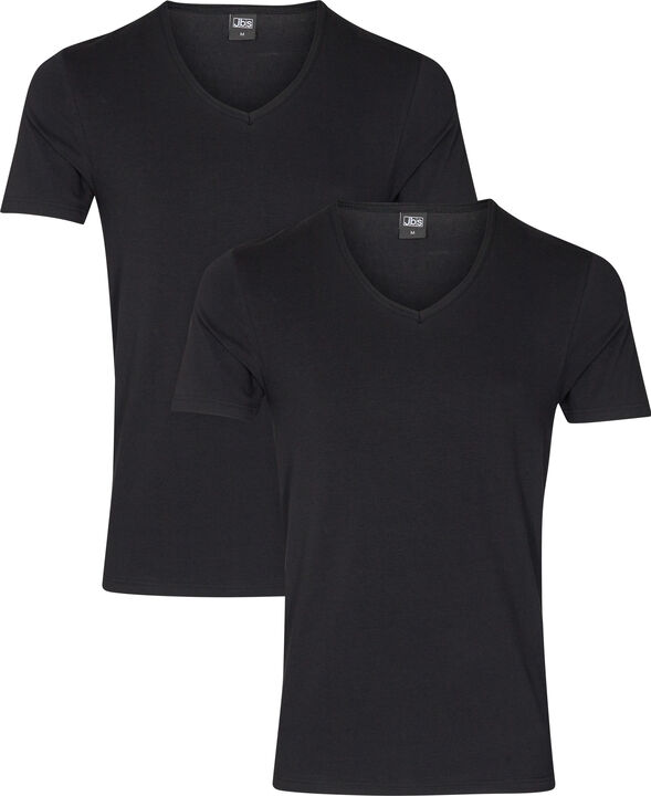 JBS 2-pack t-shirt V-neck GOTS
