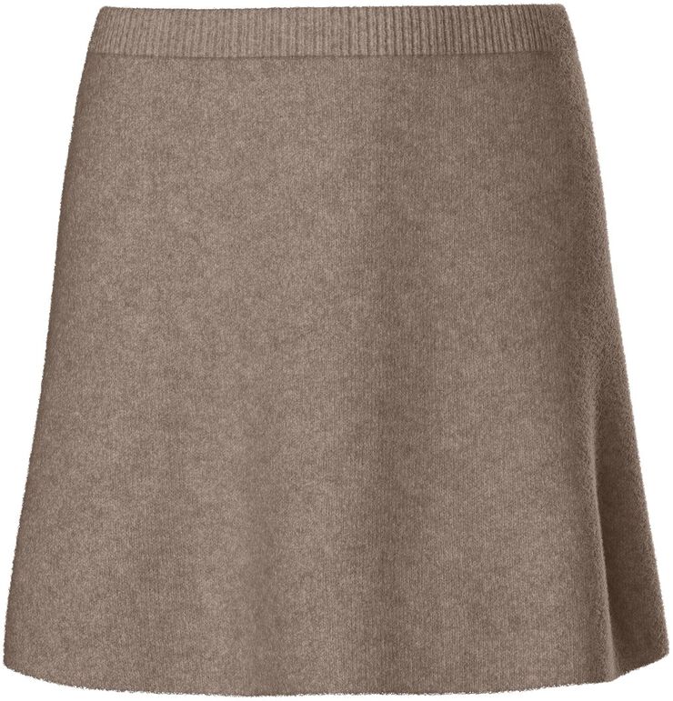PCMALOU HW KNIT SKIRT PWP BC