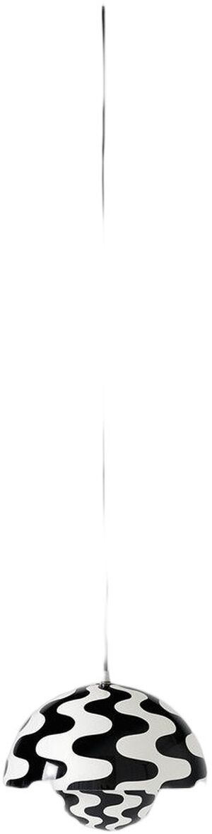Flowerpot Pendant VP1, Black/White