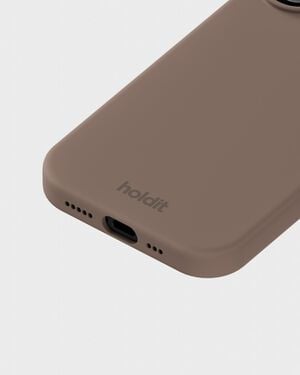 Silicone Case iPhone 17 Mocha Brown