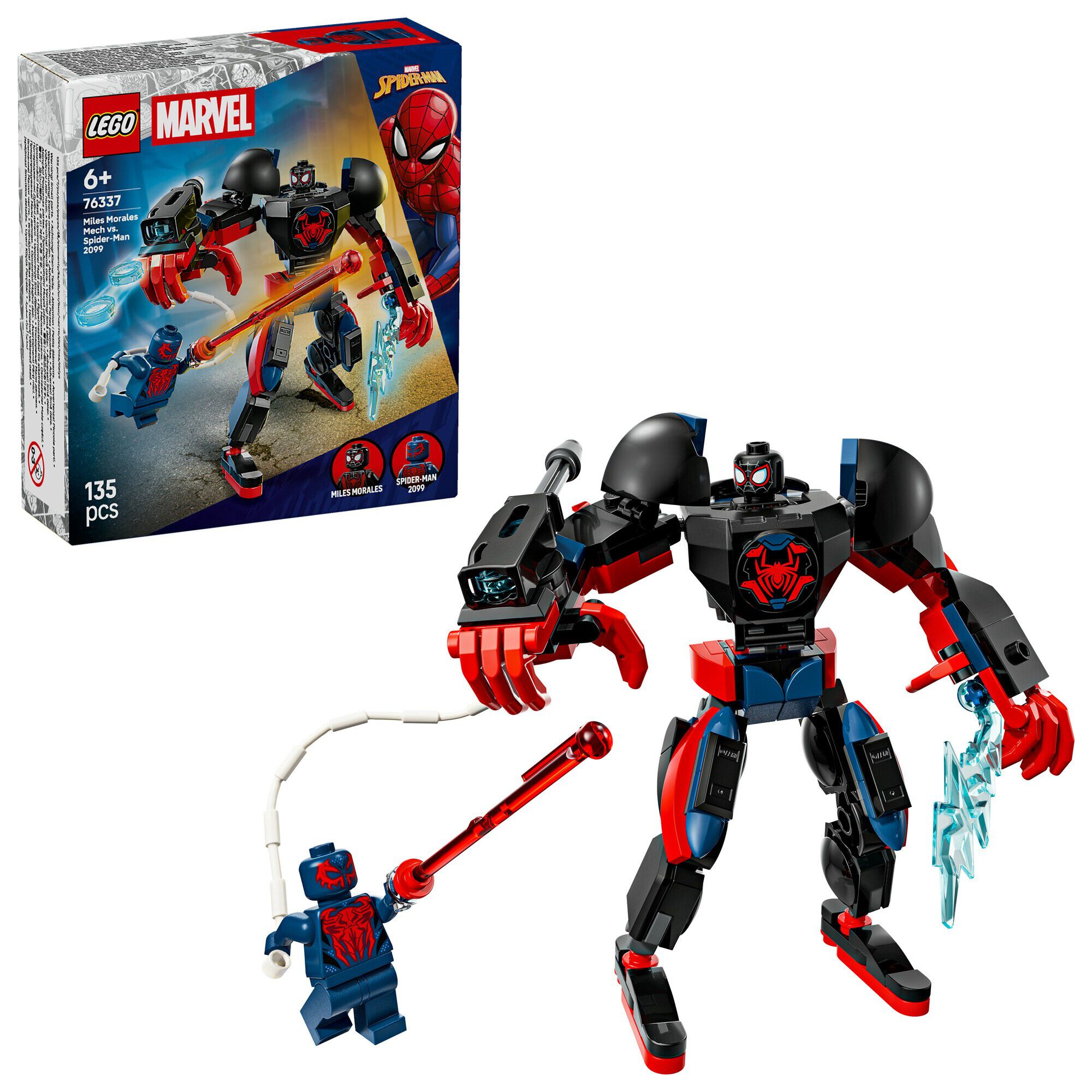 Miles Morales-mech mod Spider-Man 2099 76337