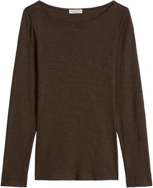 T-Shirt, Longsleeve, Boat Neck