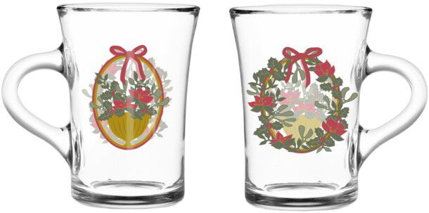 Holmegaard Christmas Jule hotdrink 2025 23 cl multi 2 stk.