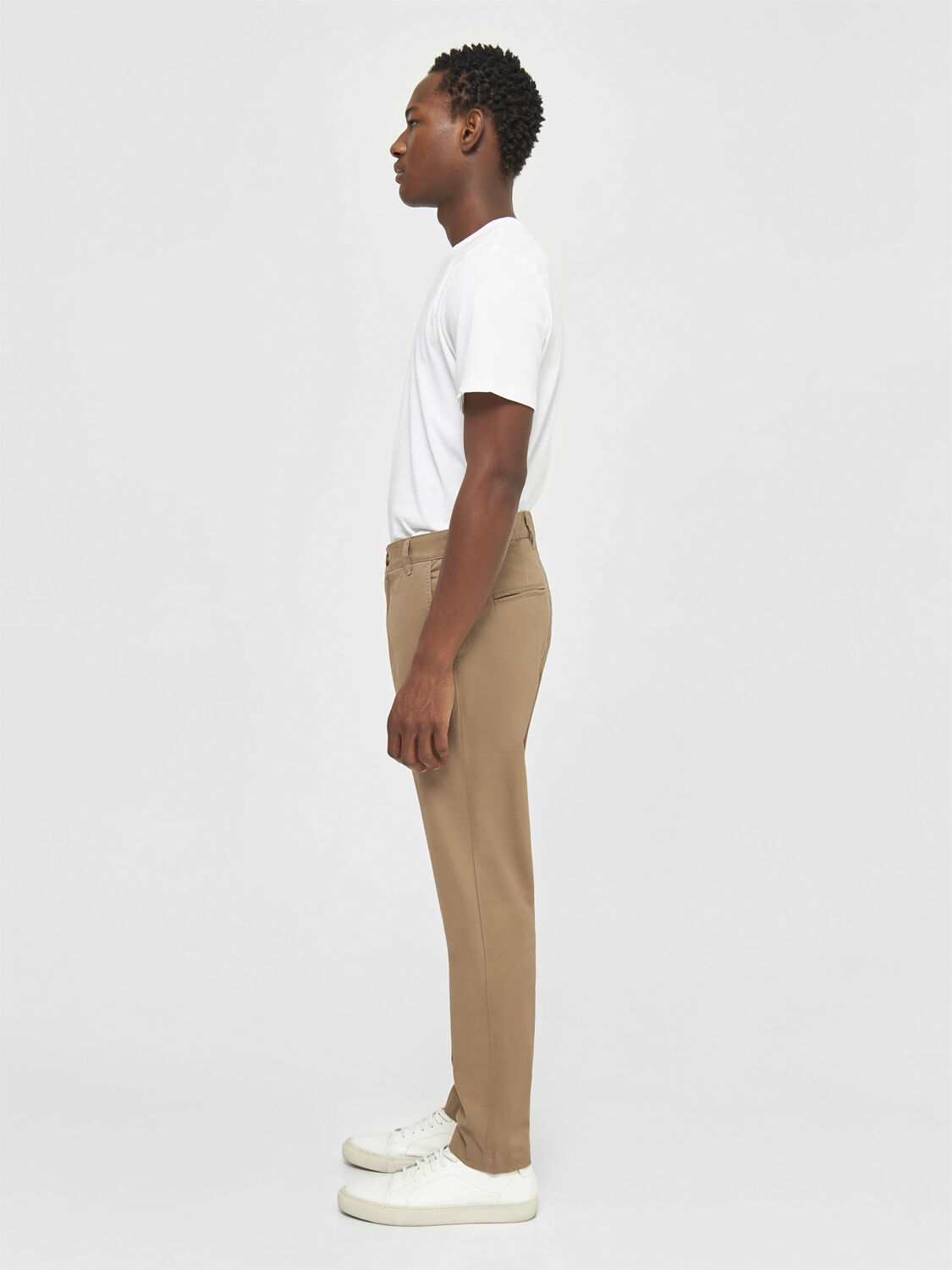 LUCA slim twill chino pants - GOTS/Vegan