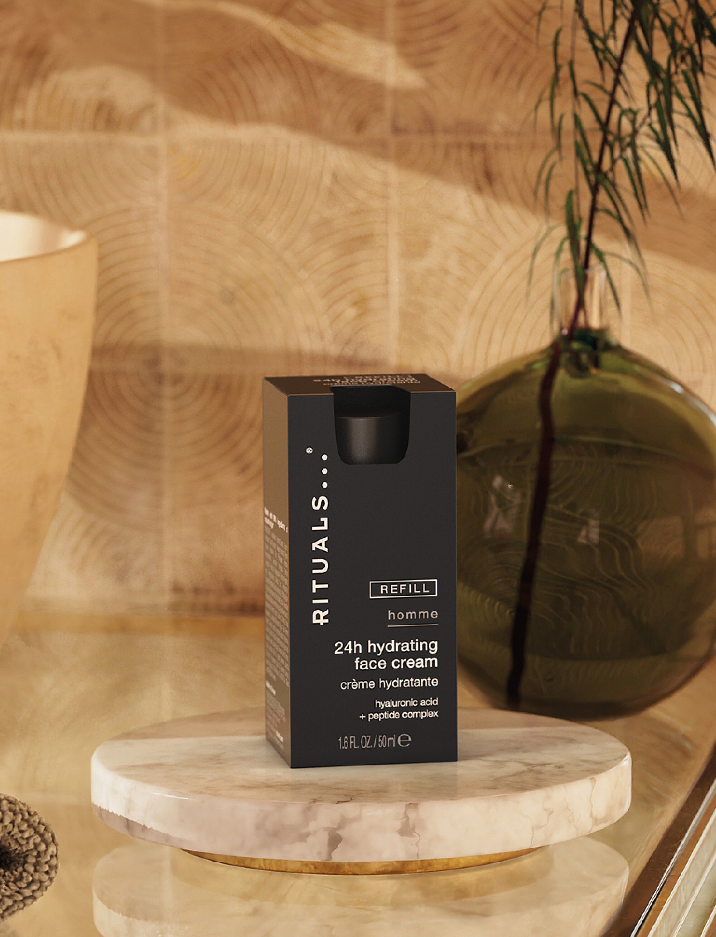 Homme 24h Hydrating Face Cream Refill