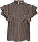 ONLHEIKE S/L FRILL O-NECK TOP WVN