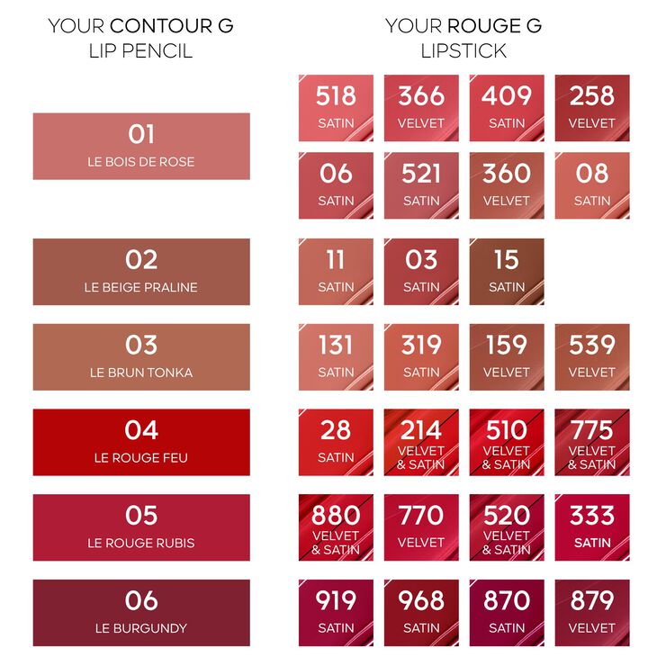 Contour G Lip Pencil - 01 Bois De Rose