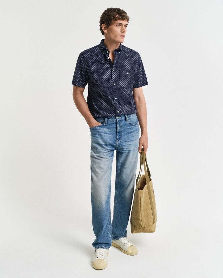 REG MICRO PRINT SS SHIRT