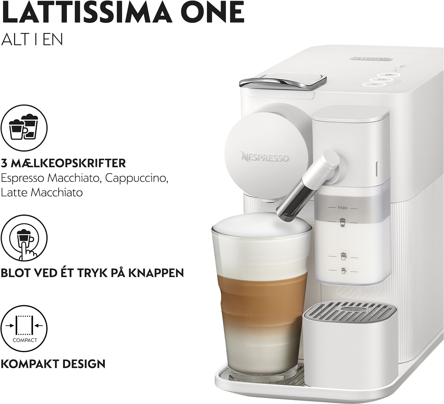 Lattissima one DL-Nespresso EN510