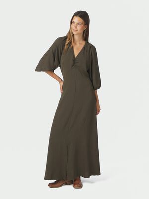 Meriel Structure Solid Dress
