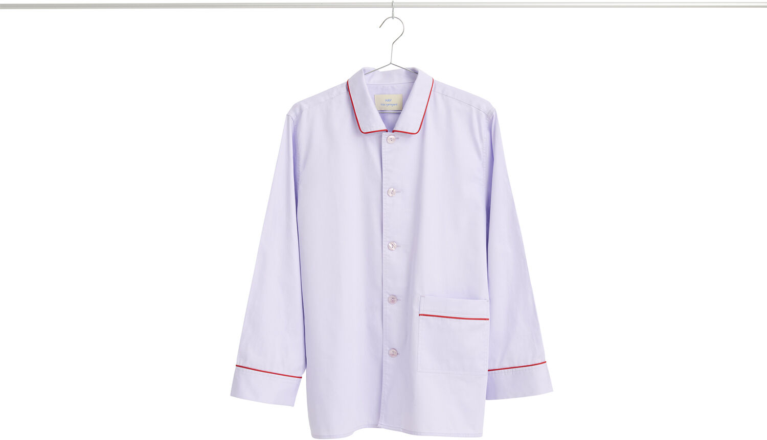 Outline Pyjama L/S Shirt-M/L-Lavend