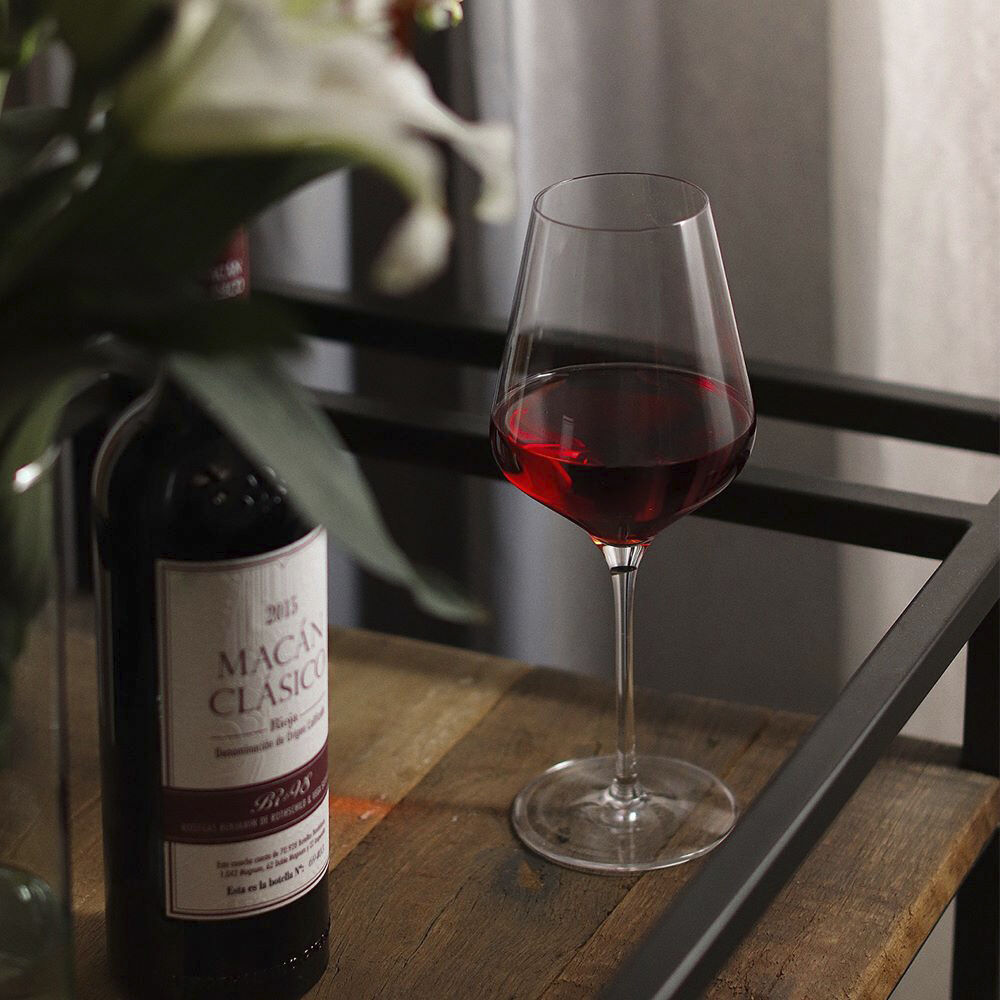 R&oslash;dvinsglas Quatrophil 570ml, 6 STK