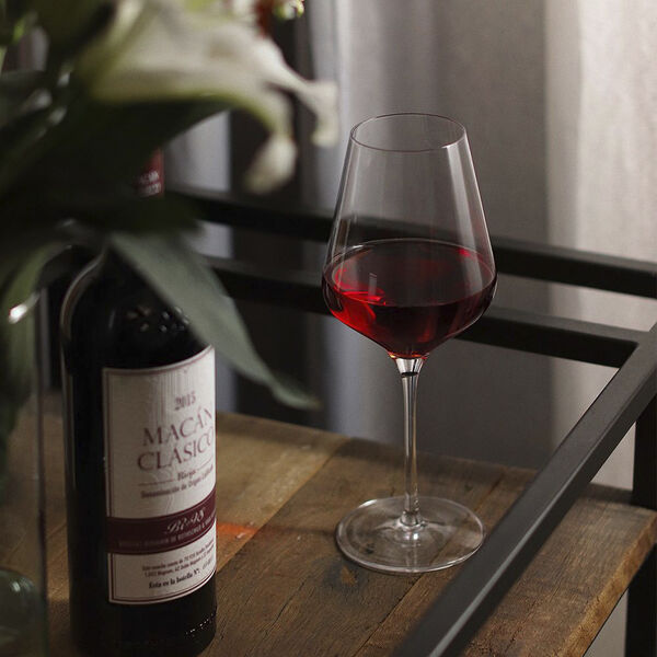 Rødvinsglas Quatrophil 570ml, 6 STK