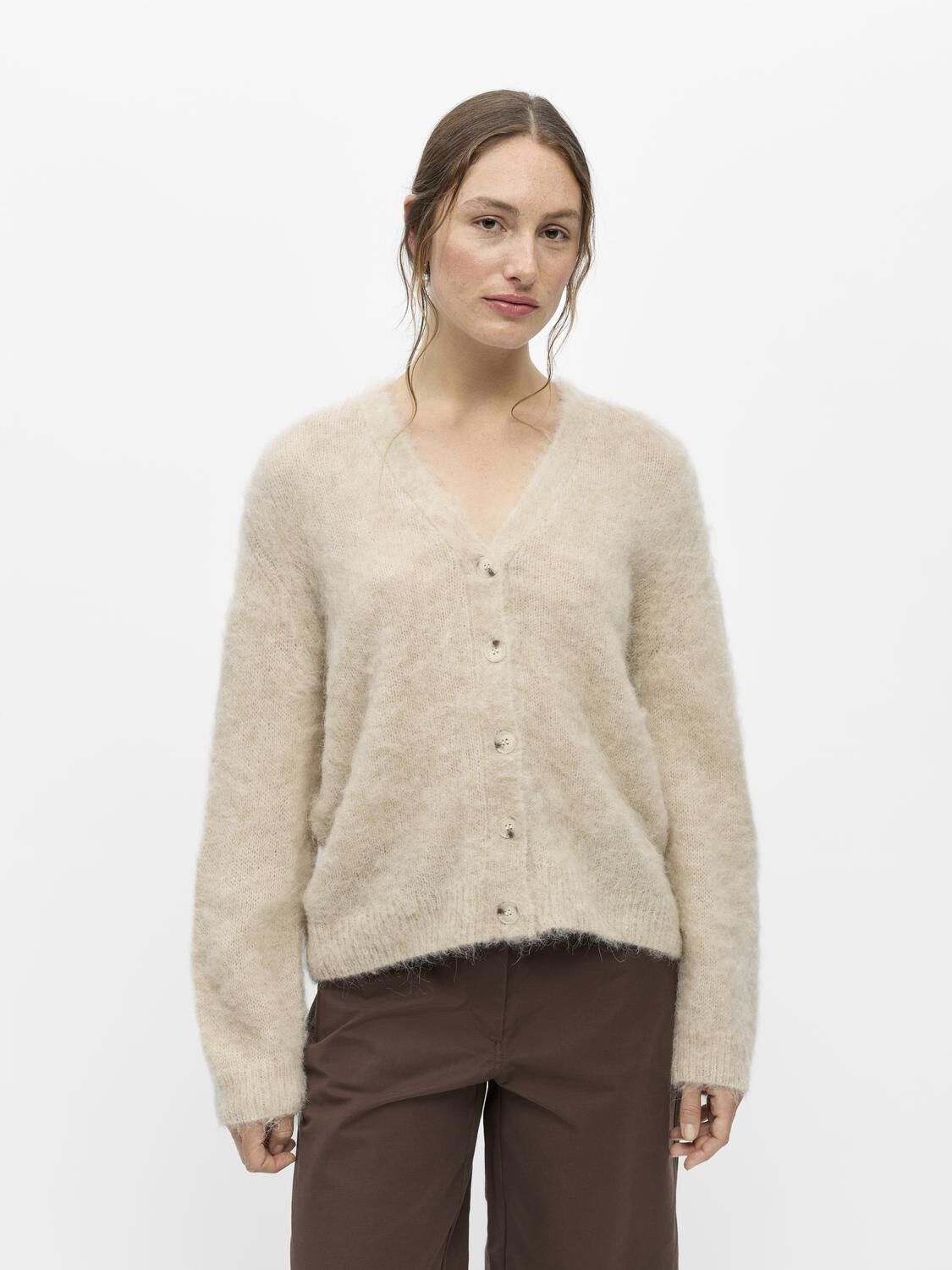 Objharry L/S Lo Knit Cardigan Noos