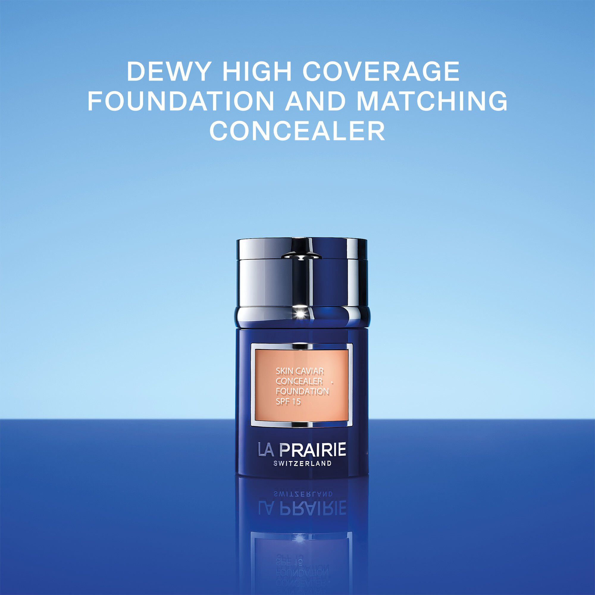 Foundation&Powder Peche creme skin caviar spf15 30 ml