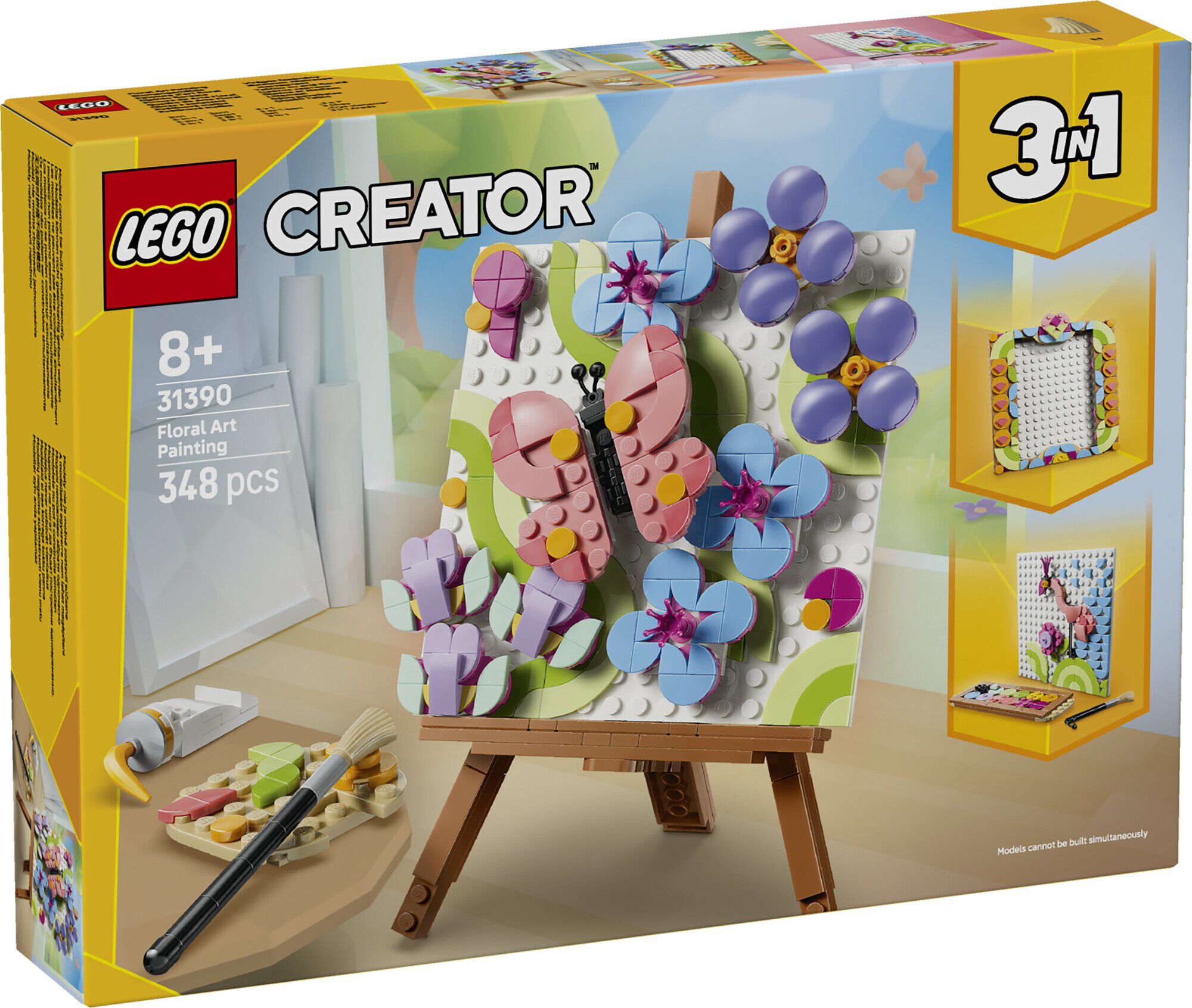 Blomsterpynt - Kunstmaleri 31390