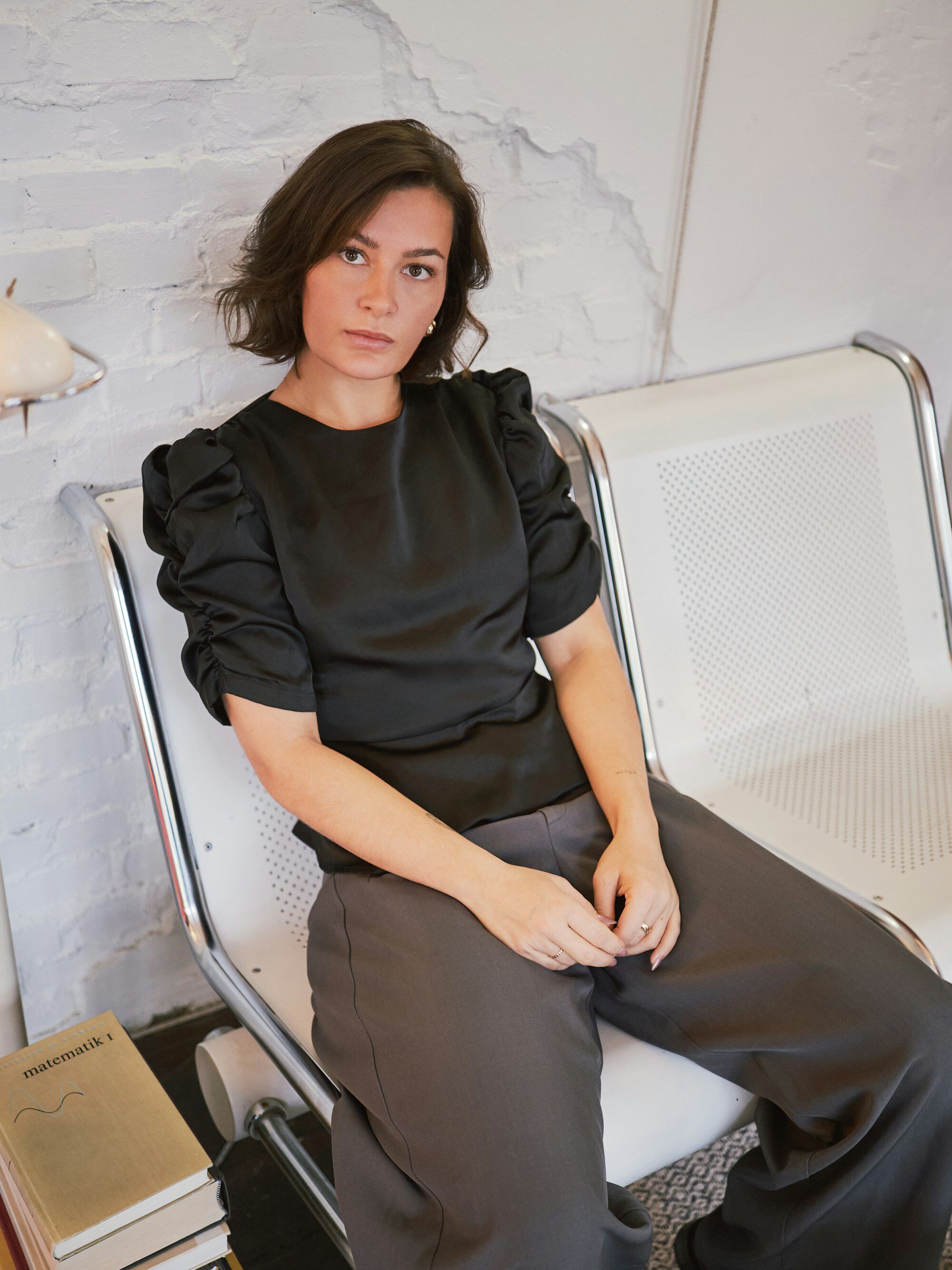 Benua Heavy Sateen Blouse