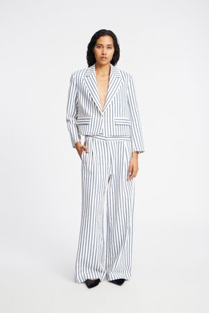 PAISLEE Linen Cotton Blend Blazer