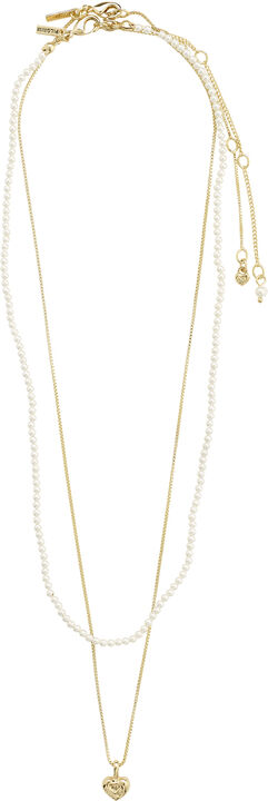 ARLET necklace 2-in-1 set, gold-plated