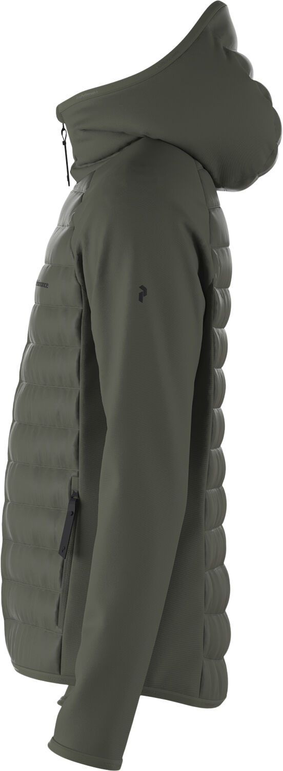 M Down Hybrid Hood Jacket-PINE NEED
