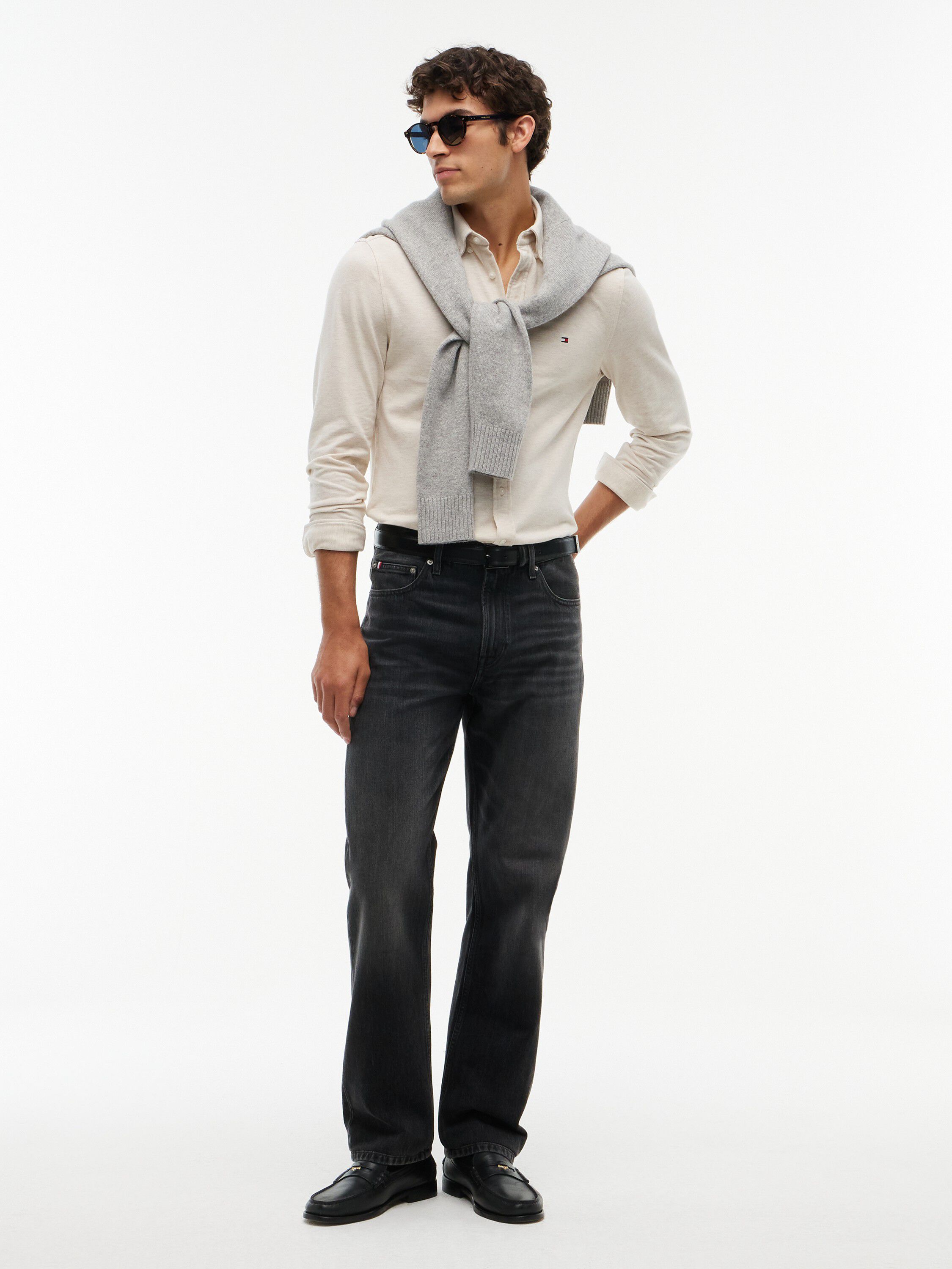 Dover Regular Straight Whiskered Jeans